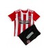Camisola Sheffield United Criança Equipamento Primeiro 2021-2022 Manga Curta
